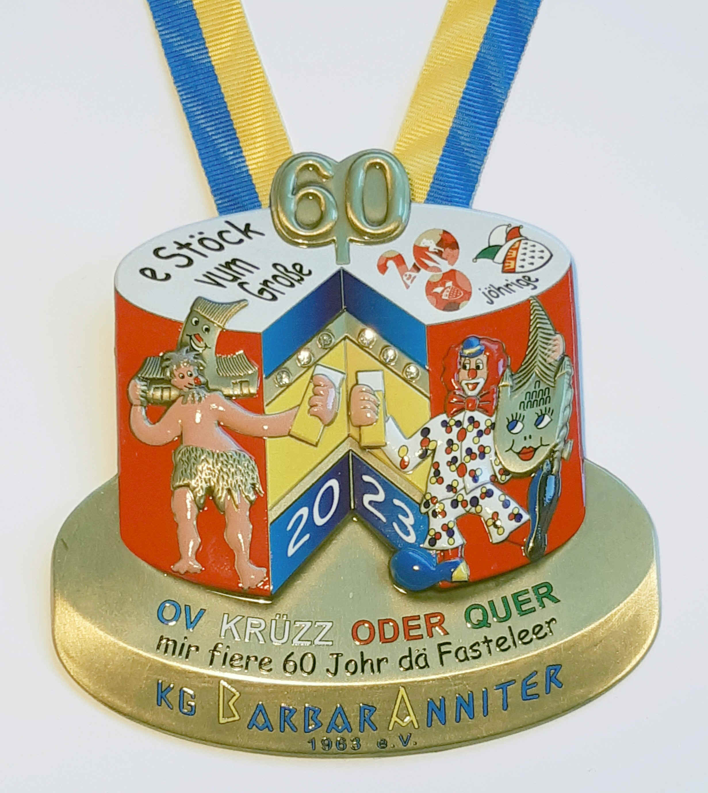 Jubiläum 60 Jahre BarbarAnniter da muss es im Verein doch auch KRÜZZ oder QUER gehen